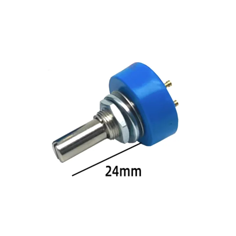 1pcs 360 Degree Rotation TOPVR Conductive Plastic Potentiometer 357 22E B102 B202 B502 B103 360 Degree Rotation