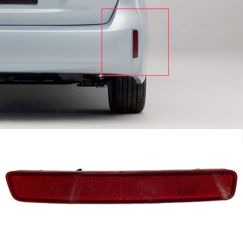 

TO1185106 задний бампер, правый отражатель, задняя лампа, красная линза 8191047010, подходит для Toyota Prius V 2012-2017 Scion tC 2014-2016