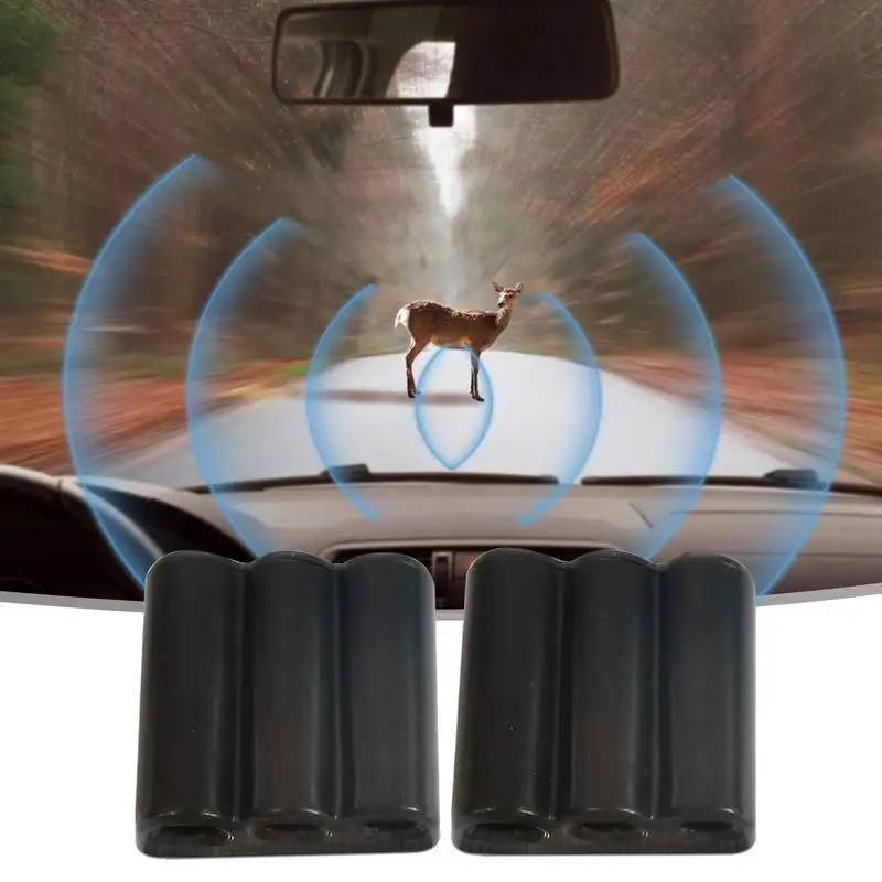 

Auto Car Small Deer Whistles Automotive Portable Animal Alert Ultrasonic Deer Whistle Car Self Adhesive Mini Safety Warning Tool