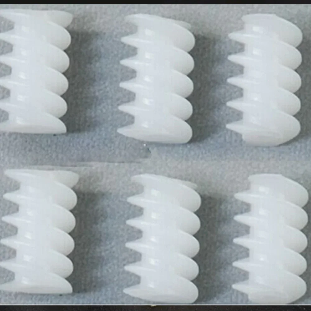 Lengthen Worm Gear Mini Helical Gear 0.5 Modulus Worm Diameter 6MM Hole 1.9MM DIY Hobby Toy Model Accessories