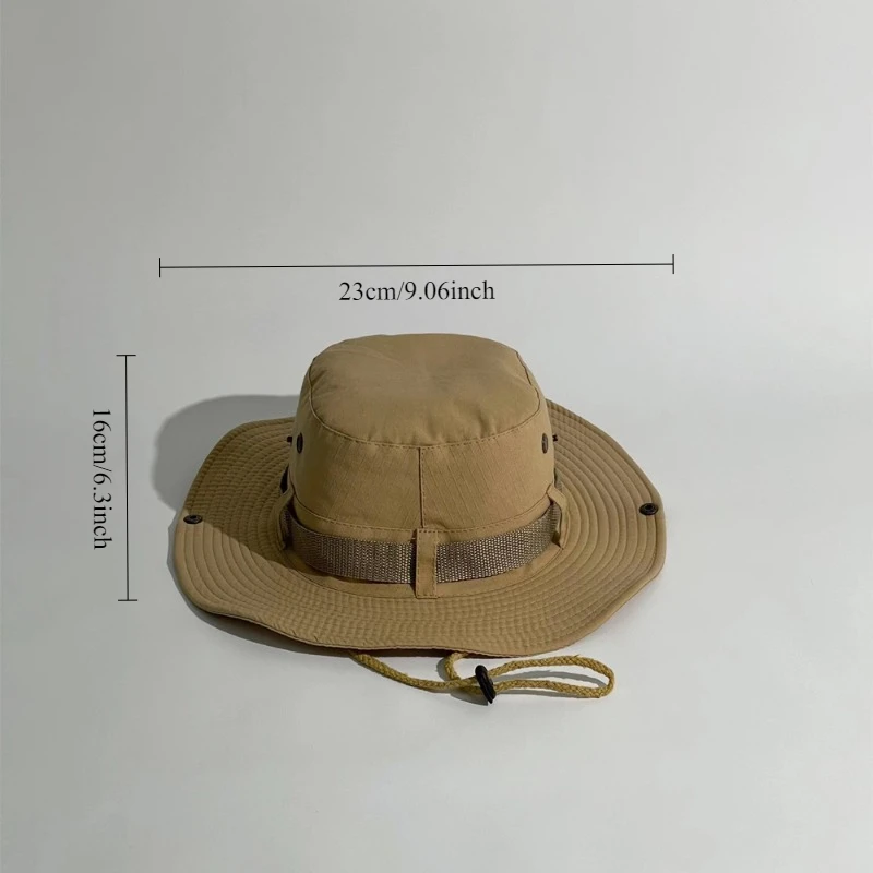 Summer Outdoor Fisherman Hat Camping Sun Hat Fishing Mountaineering Jungle Sun Protection Bennie