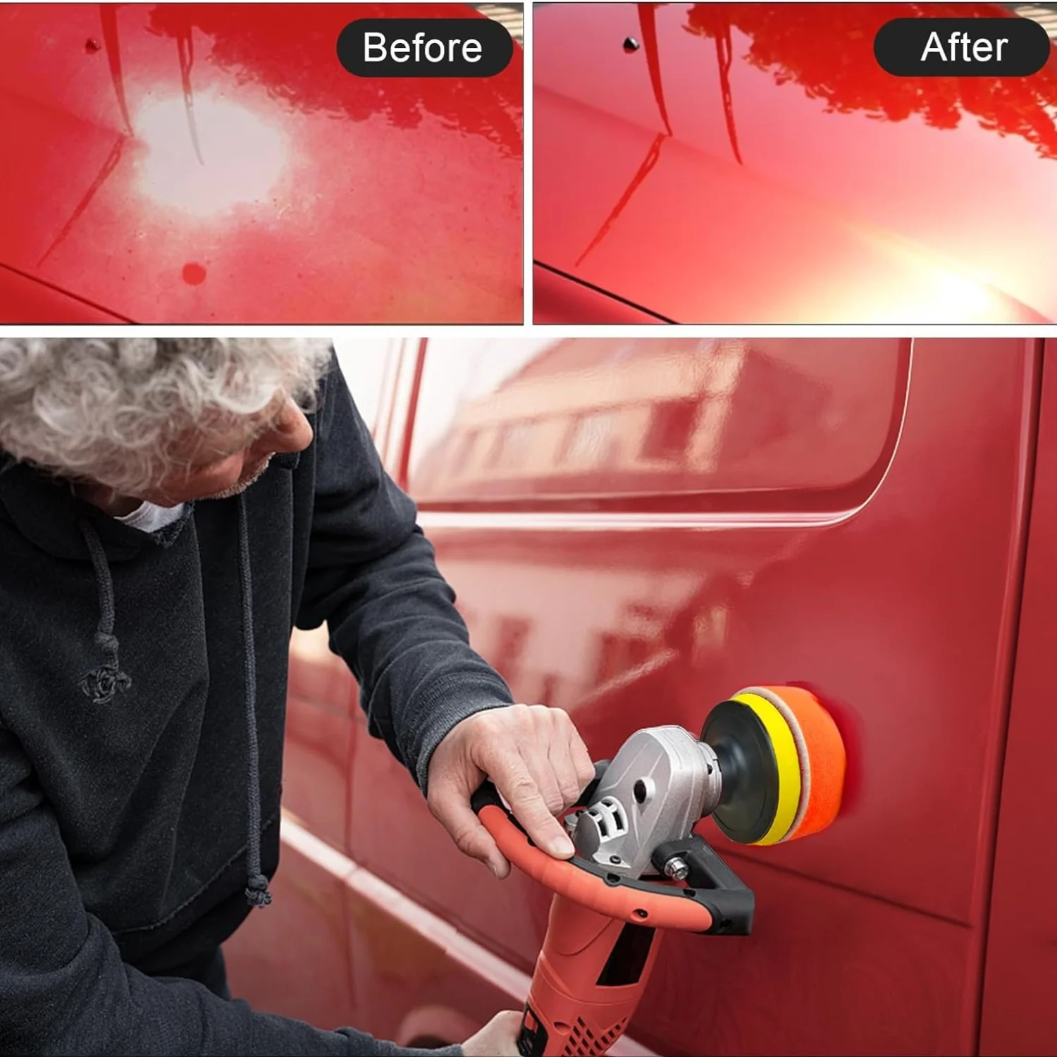 Ultimate Polishing and Buffing Kit for Automotive and Metal Surfaces