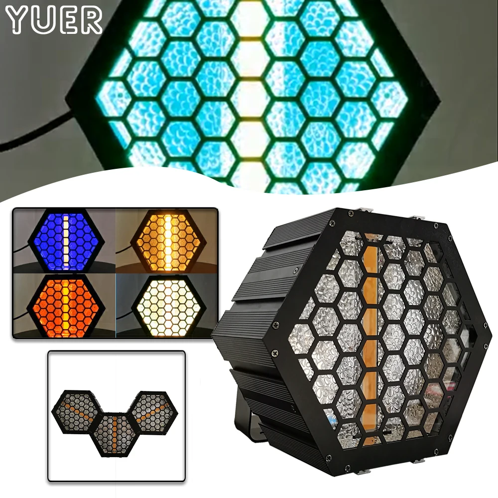 

Новинка, тёплый белый RGB строчка в стиле ретро, лампа для сценического освещения, управления музыкой, для ночного клуба, свадьбы, праздника
