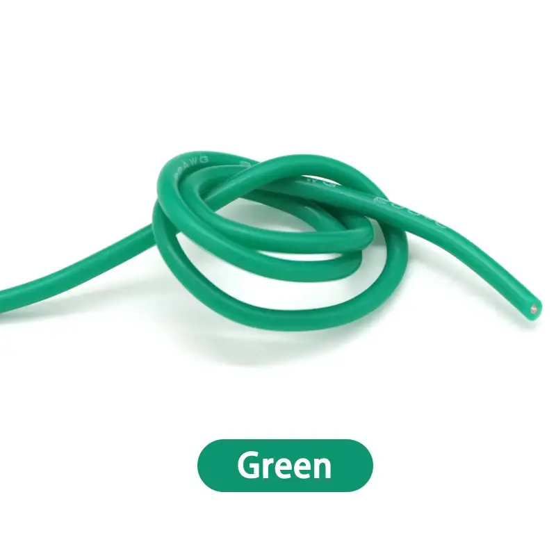 1M/5M Heat-resistant Cable 30 28 26 24 22 20 18 16 15 14 13 12 10 AWG Ultra Soft Silicone Wire High Temperature Flexible Copper - Image 14