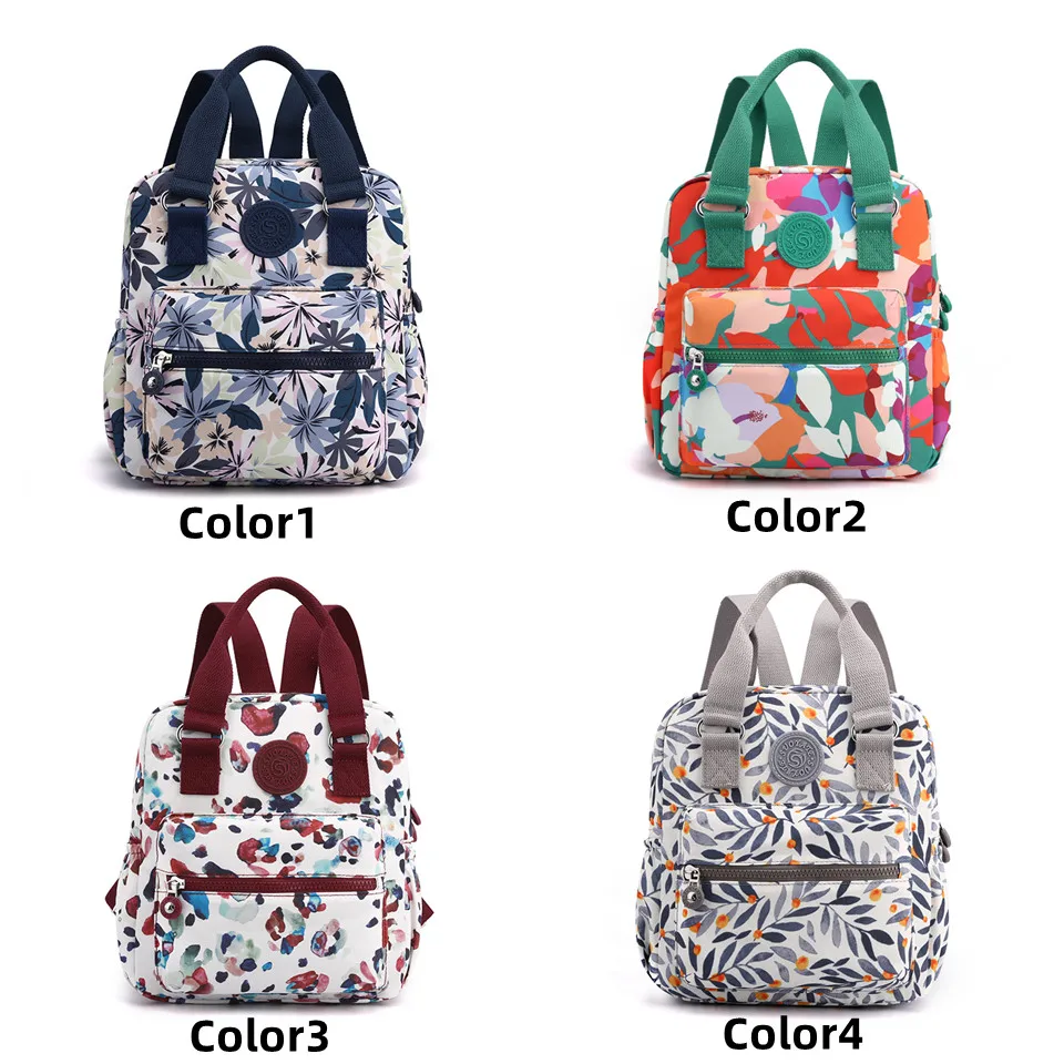 NEW Fashion Anti Theft Women Backpack Durable Fabric Nylon School Bag Pretty Style Girls School Backpack Female Travel Backpack 3