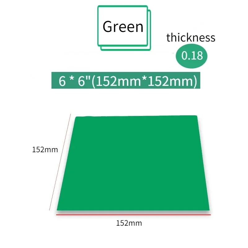1 Box Non Sterile High Quality Dental Dam Natural Rubber Latex Dam Nnti-allergy 52pcs 5“x5” / 36pcs 6\