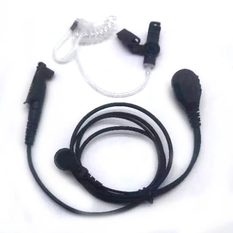 Acoustic Air Tube Earpiece PTT Mic Microphone Headset for Hytera TC-610p TC700p TC-780 TC780 TC780m TC3000 TC3600 TC880GM Radio