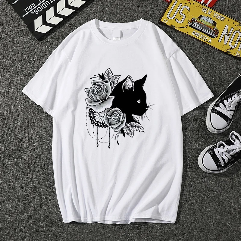 

1pc Unisex brand Print T-Shirt Short Sleeve Casual Tees For Men Summer Top