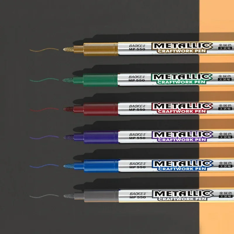 Fire Paint Seal Special Pens Graffiti Wax Stamp Markers Pen Sealing Stamp Vintage Waxing Coloring 6 Colors