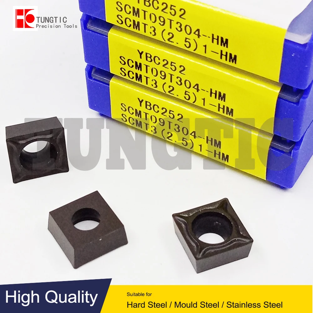 

SCMT09T304-HM Turning Inserts Carbide Cutter For CNC SCMT 09T304-HM