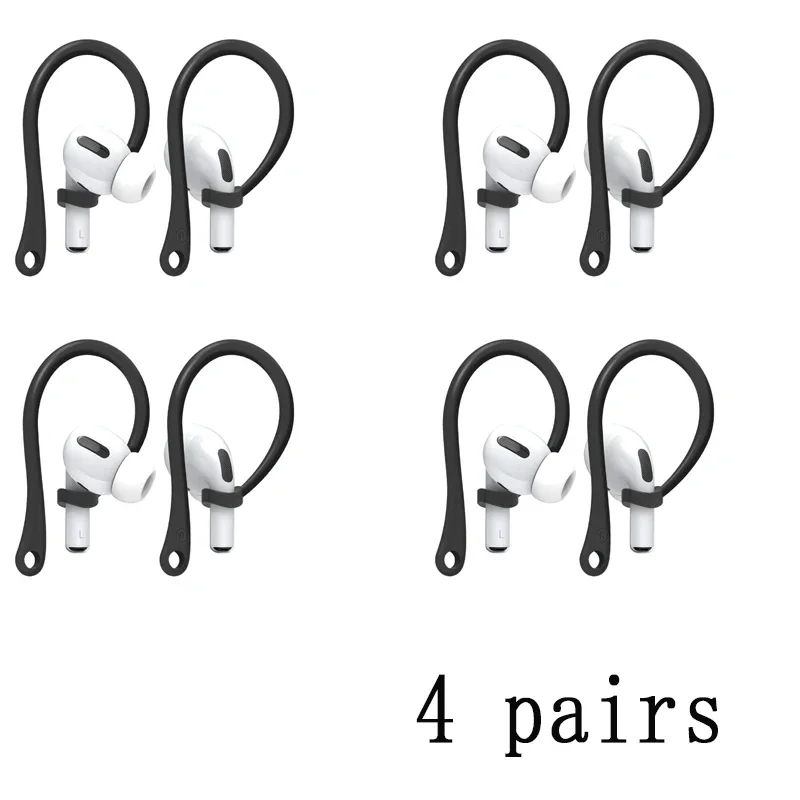 Ergonomic Anti-Slip Ear Hooks for Earbuds (1/2/4 Pairs)
