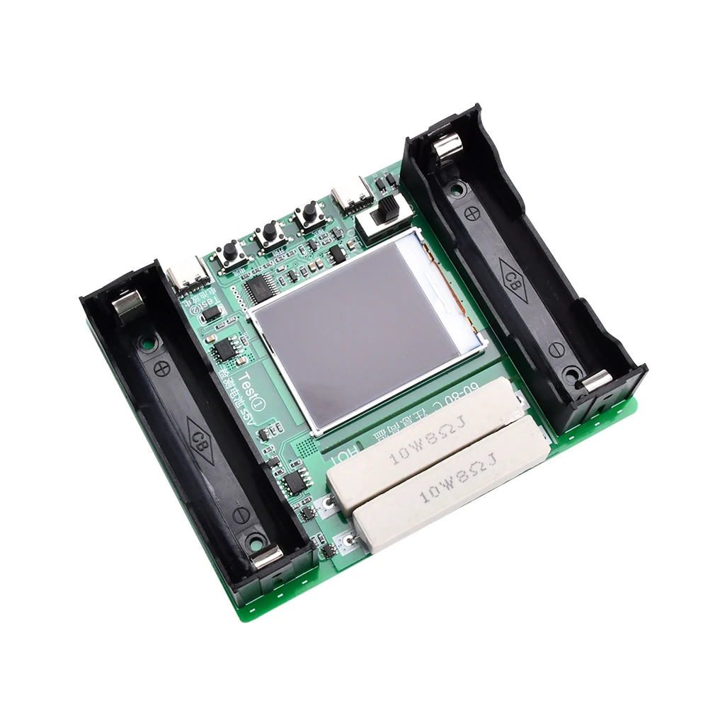 Тестер емкости аккумуляторов с ЖК-дисплеем типа C, цифровой детектор ...