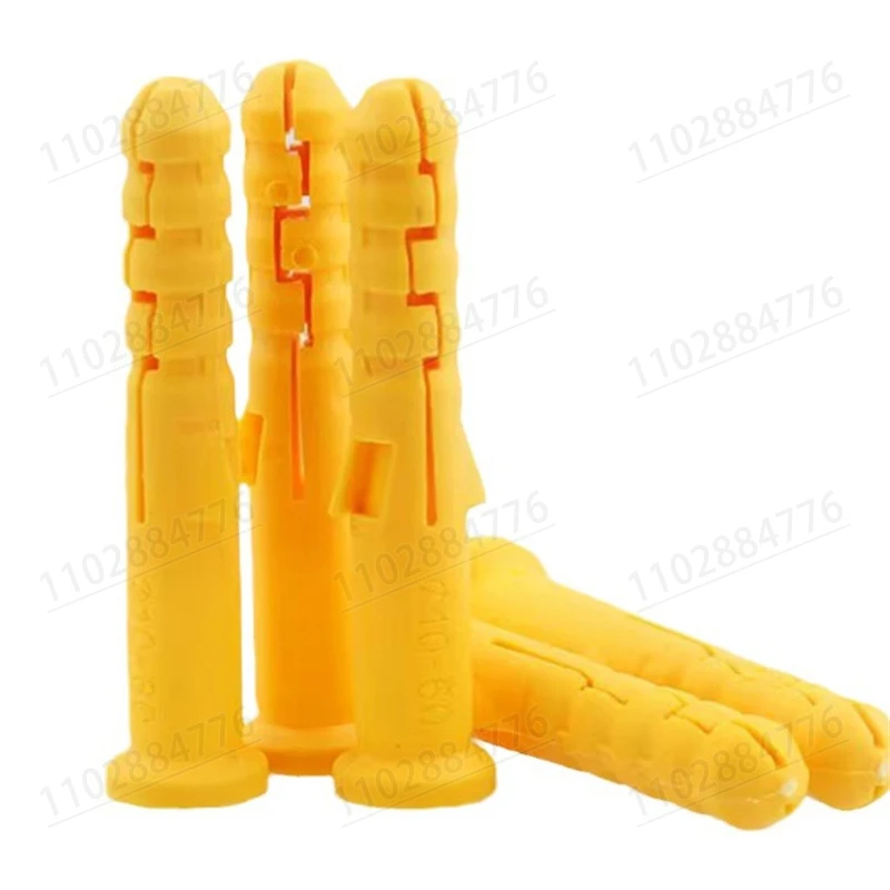 Plastic Expansion Anchors Drywall Anchors M6 M8 M10 Plastic Anchor Wall Plugs for Screw 200pcs