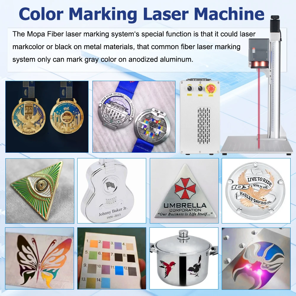 2.5D JPT Mopa Faserlaser-Markier- und Schneidemaschine für Relief- und Tiefengravur, Laser-Graviergerät für Gold, Silber, Ringe, Schmuck, DIY-Markierung – Detail 6