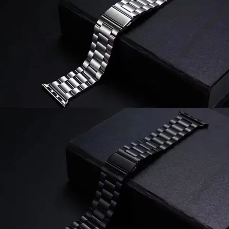 Premium Stainless Steel Watch Strap - Elegant Metal Bracelet Replacement