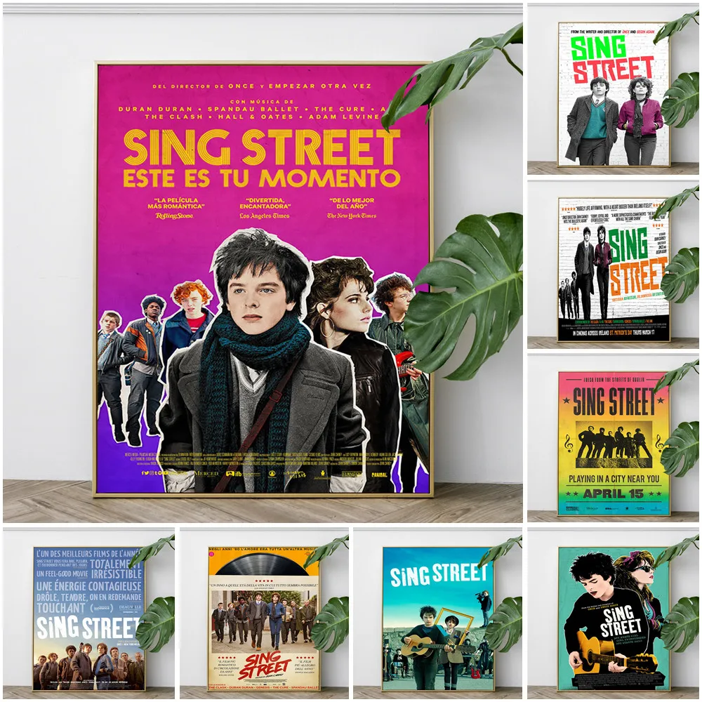 

Sing Street Musical Comedy Drama Film Art Print Poster Movie Wall Picture Canvas Painting Bar Pub Club Decor
