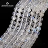 5A Quality Natural Blue Moonstone Beads Fine Gems Shiny Bead Loose Spacer For Jewelry Making Diy Necklace Bracelet Accessory 1
