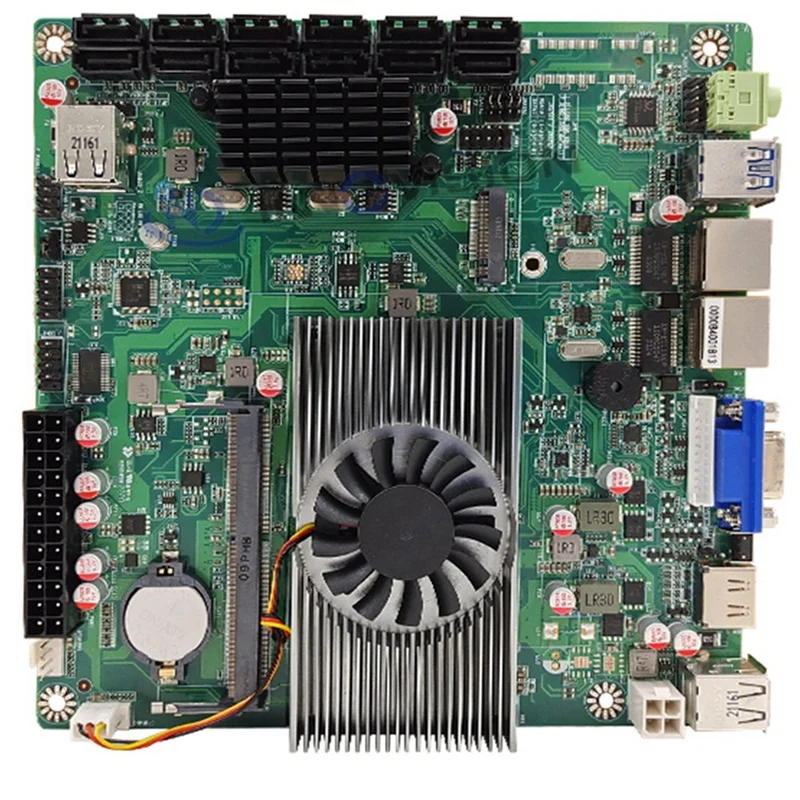 N510X-NAS-I22X для Celeron N5105 N5100 материнская плата 6X SATA3.0 2,5G Nics Mini ITX 17x17 см мягкая маршрутизация 2XDDR4 запасные части