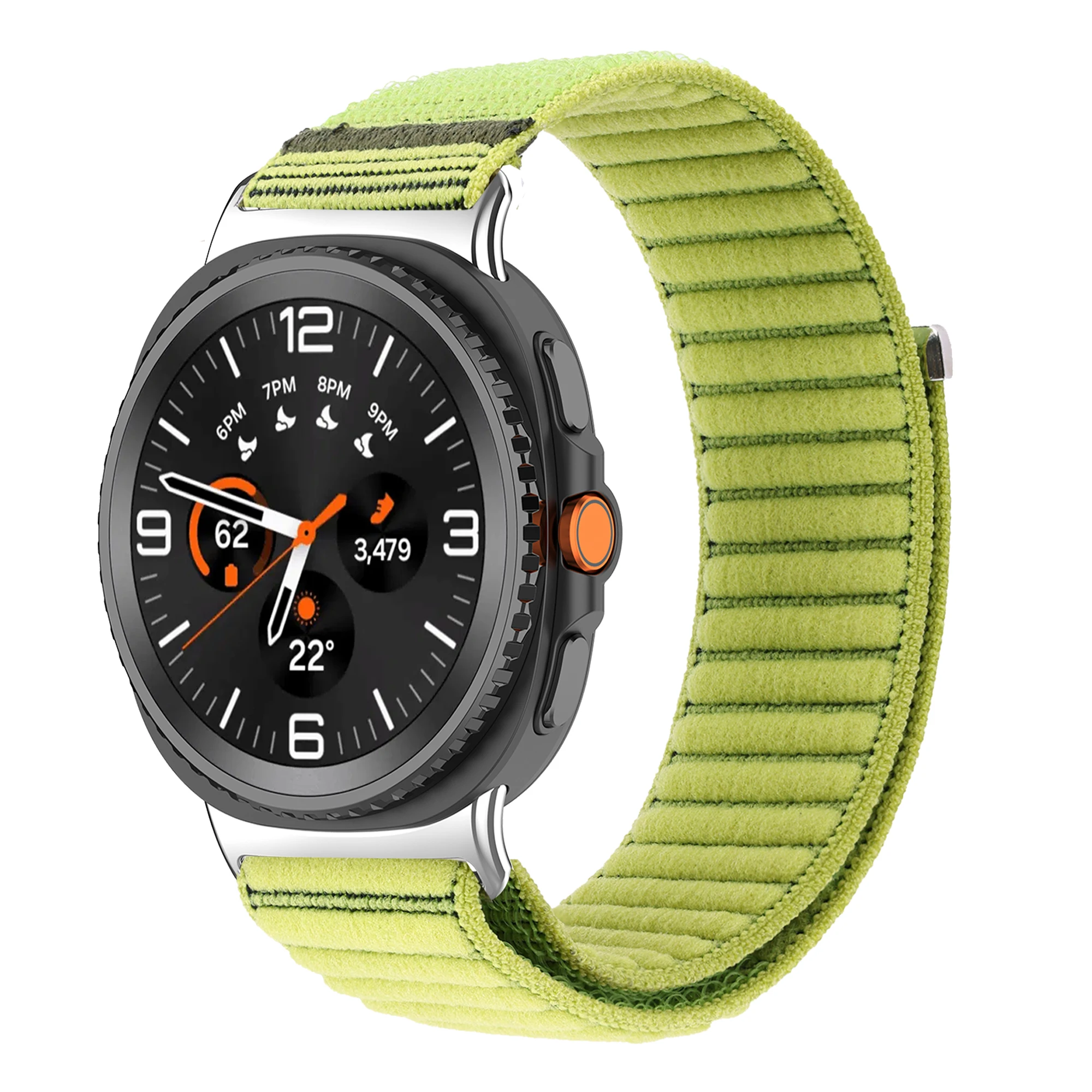 Braided Nylon Loop Strap - Comfortable & Breathable Watch Band Accessory