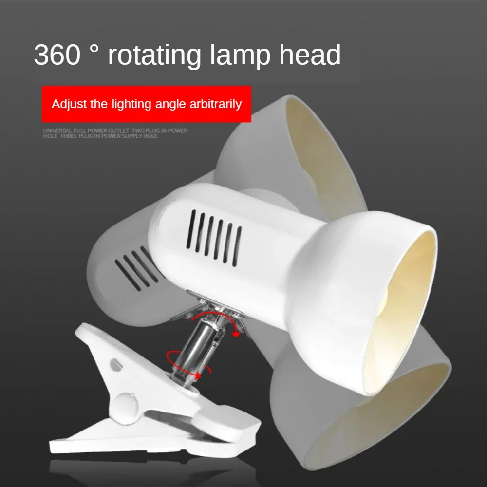 Sun Dome Reptile Lamp,Reptile Heat Lamp with Clamps For Pets, Adjustable Temperature , 360 &deg; Rotatable Turtle Lamp ,Basking