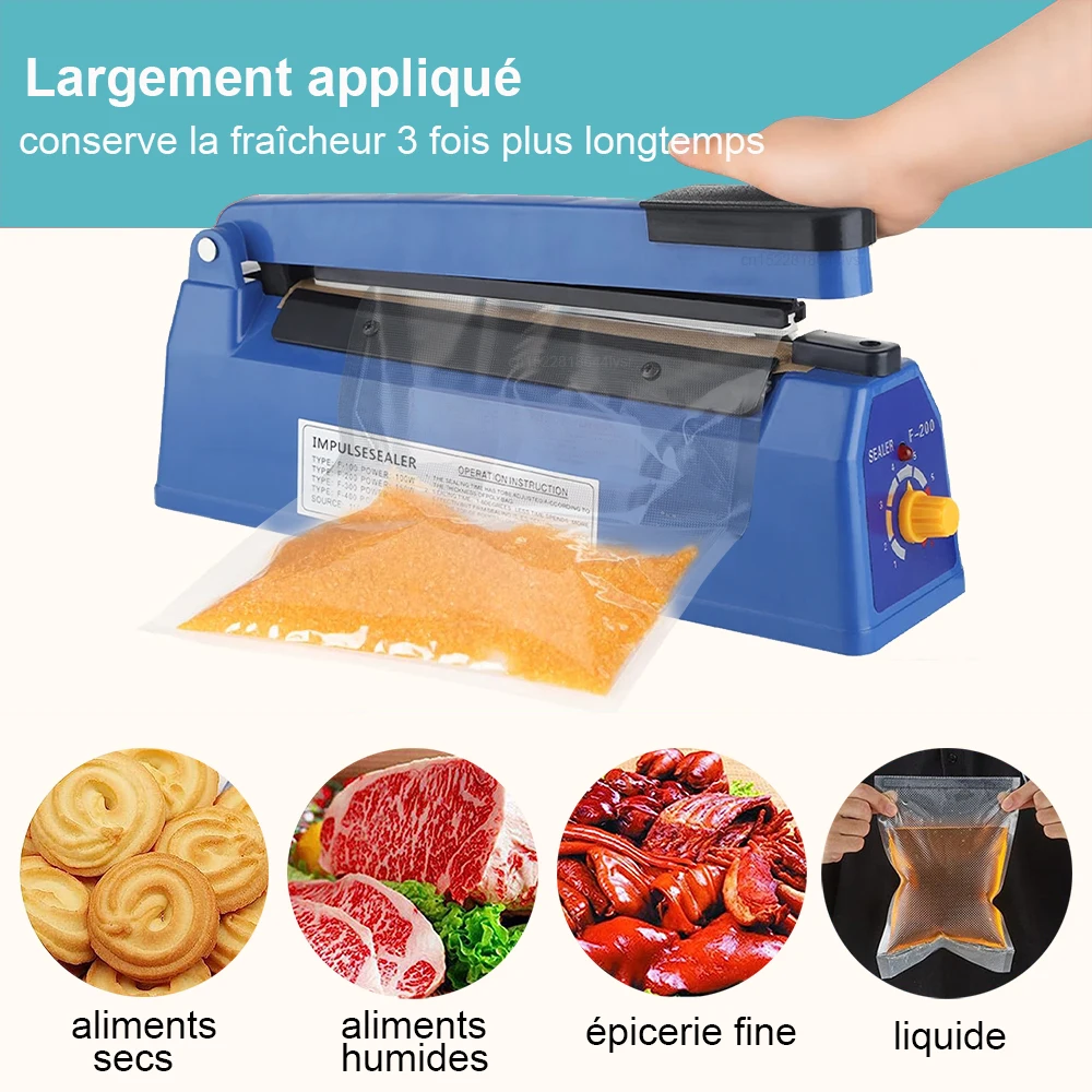 Machine de thermoscellage électrique Portable pour sacs en