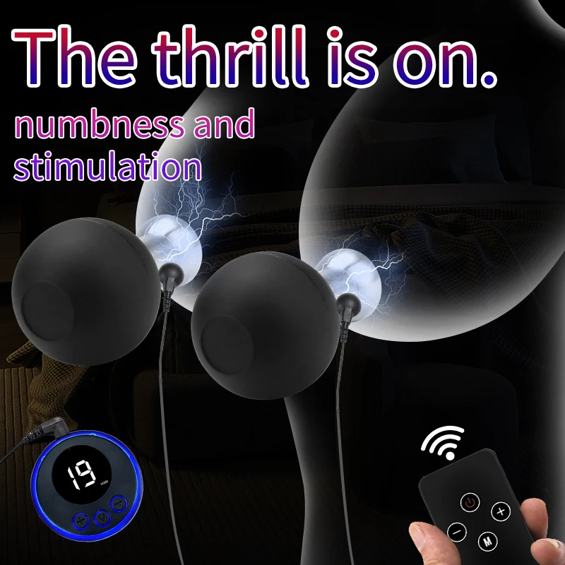 Electric Sex Toys Electric Shocker Nipple Sucker/Clamps Electrostimulator Nipples Pussy E stim Breast Clit Masturbator SM For Men/Women