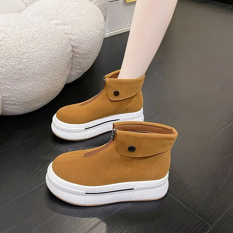 Stivaletti Da Combattimento Scarpe Corte Per Donna Calzature Impermeabili In Pelle Stivaletti Da Donna Stile Punk Nero New Rock Pu Goth Boot Sale