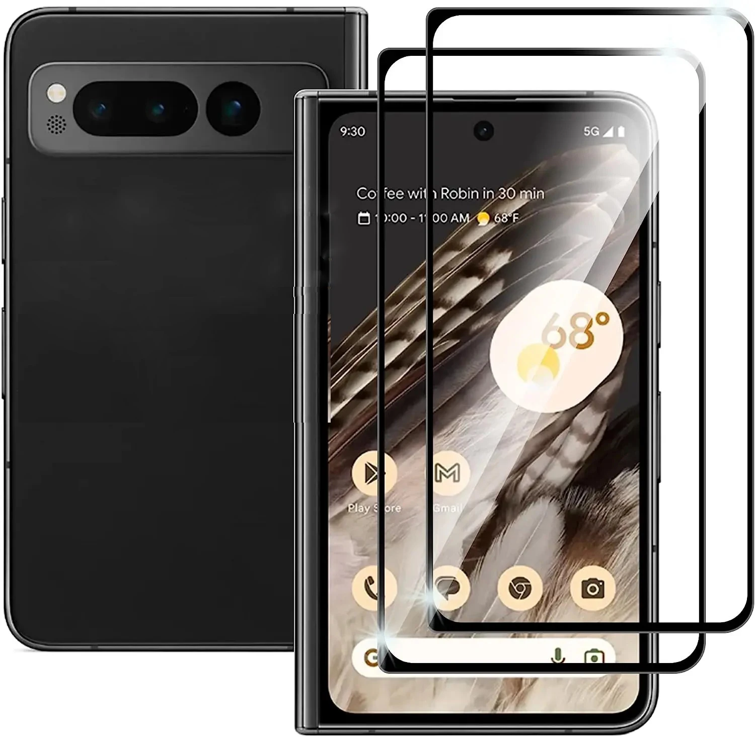 Premium Tempered Glass Screen and Camera Lens Protector