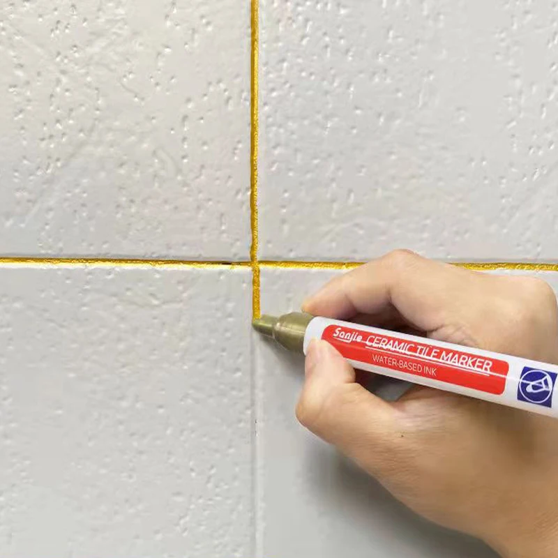 Grout Pen Pack Tile Grout Paint Pen Tile Touch Up Repair Marker Waterproof  Marker Wall Seam Floor Tile Seam Repair Tools - AliExpress