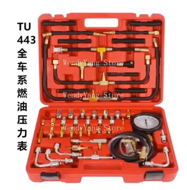 ProfessionalVehicleFuelInjectionPressureGaugeMeterManometerEngineOilPressureTesterGaugeDiagnosticTestKit-AliExpress