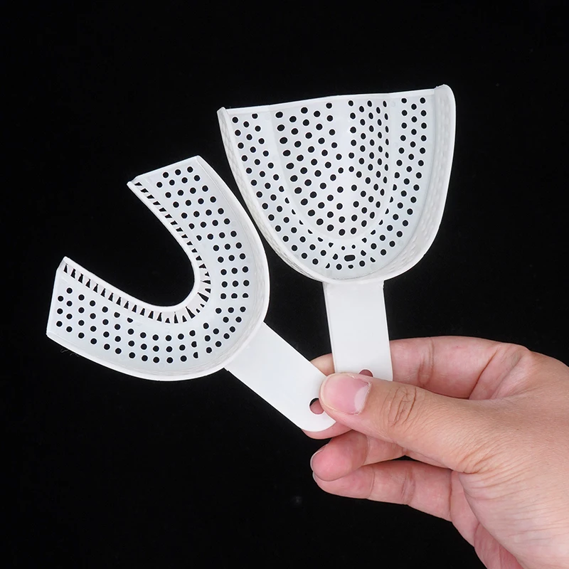 JMU Vassoio Per Impressioni Dentali 12 Pezzi, Vassoi Monouso - Foto 4