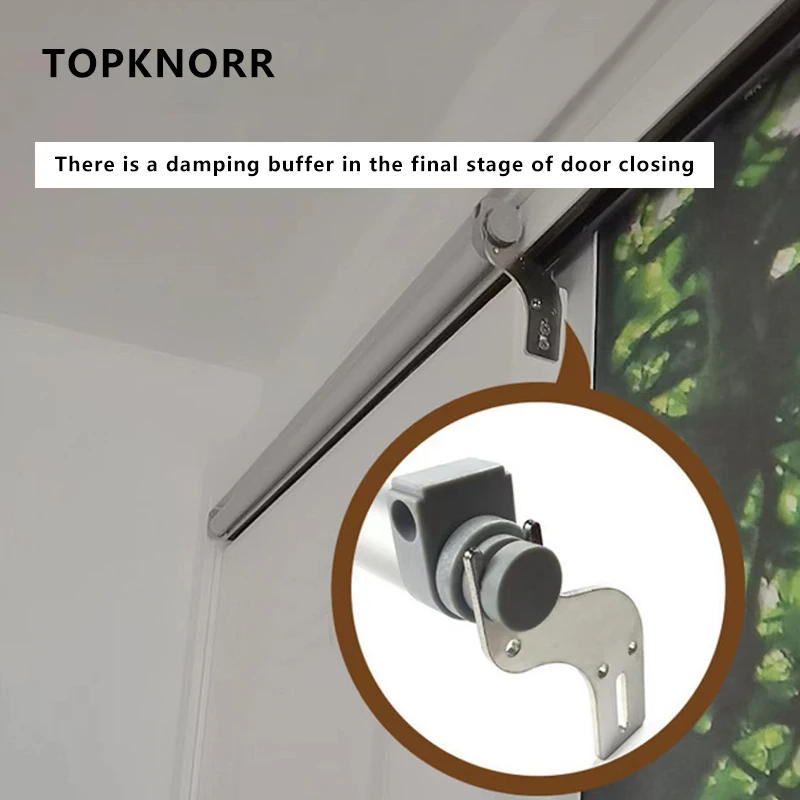Door Closer Sliding Door er Automatic Door Closer Aluminum Alloy Wooden Screen Window Pneumatic Household Closer 80kg