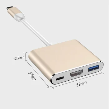 3-in-1 USB-C Hub Adapter 8