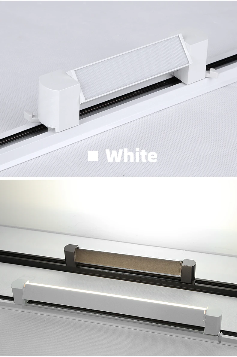 Track Light Home Decor Full Set Rail Track New Led Lamp Track Floodlight Shop Chandelier Lamp Bedroom House Rail Ceiling Light 4