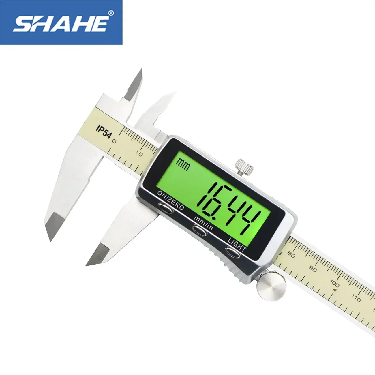 

SHAHE Backlight Digital Caliper 0-6"/0-150mm Electronic Vernier Caliper Measuring Tool Digital Micrometer with Large LCD Screen