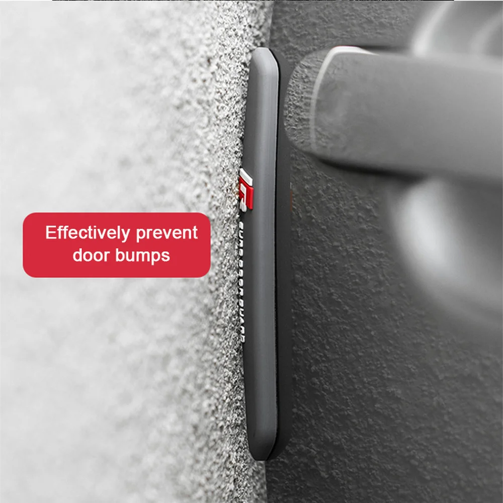Car Door Edge Guards 6Pcs Auto Protection Buffer Trim Molding Scratch Protector Crash Bar For Audi BMW