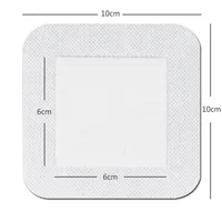 5 Sheets/set 10*10cm Patch Self-adhesive Breathable Band Aid Wound Plasters Large Size Skin Care Patches Stickers 1