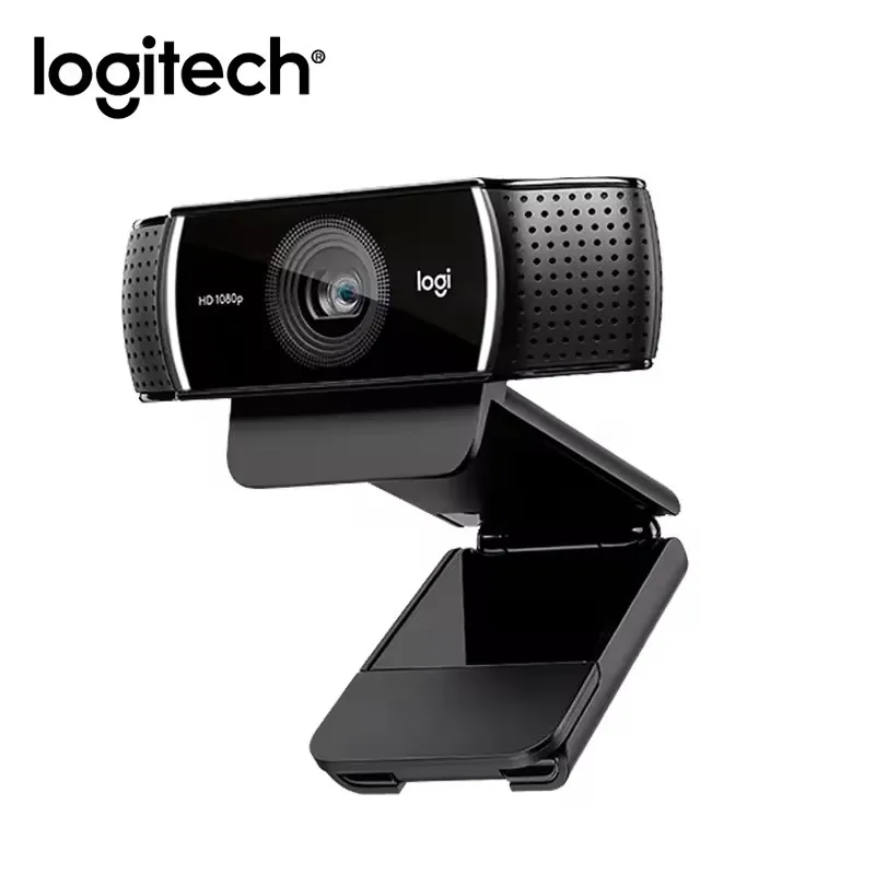 Logitech Original C922 PRO Webcam 1080P 30FPS Full HD webcam Autofocus Web Camera built-in microphone Meeting with tripod pc webcam pc web camera computer camera