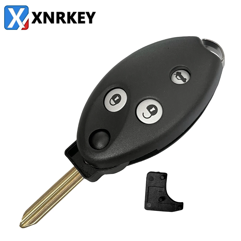 XNRKEY 3 Button Folding Remote Car Key Shell for Citroen C2 C3 C4 C5 C6 C8 Saxo Sega Xsara Picasso Berlingo SX9 Fob Case Cover