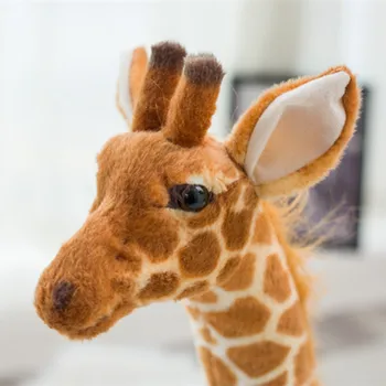 Huge Real Life Giraffe Plush Toys Cute Stuffed Animal Dolls Soft Simulation Giraffe Doll Birthday Gift Kids Toy Bedroom Decor 6