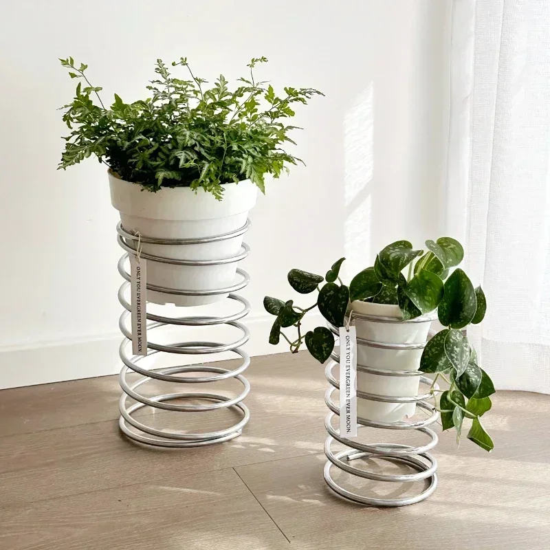 Creative Spring Flower Stand Simple Modern Pots for Plants Multi-color Optional Plant Stand Heighten Breathable Indoor Gardening