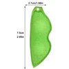 6pcs Reusable Bottle Cleaning Sponge Lightweight Soft Aluminum Ceramic Ball Pea Shape Kitchen Tool 6