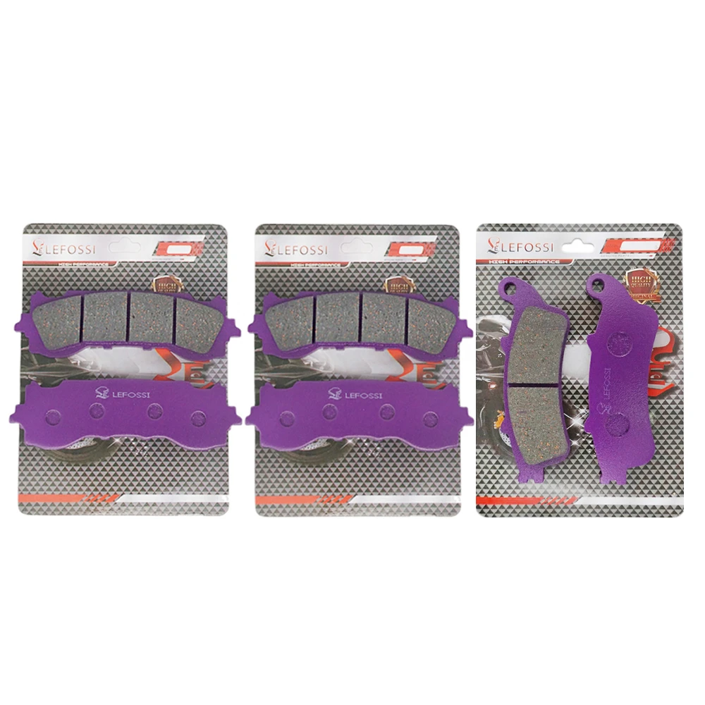 Brake Pads オートバイカーボンファイバーフロントブレーキパッド motorcycle carbon fiber front