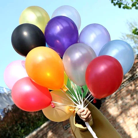 

10/20/30Pcs Birthday Balloons 1.5g 10inch Pearl Latex Balloons Gold Red Pink Blue Wedding Party Ballon Kids Toy Air Ball Ballons