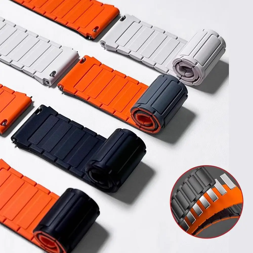 الرياضة سيليكون لساعة سامسونج جالاكسي 8/8 الفرقة ا...