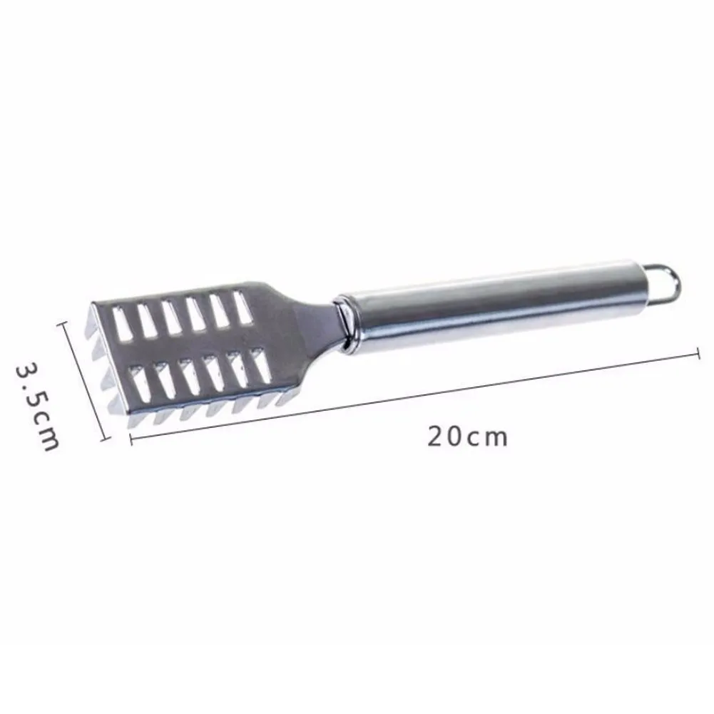 Stainless Steel Fast Cleaning Fish Peeler Scale Remover Seafood Crackers Fish Scaler Cleaner Planet Skin Brush Scraper Tool