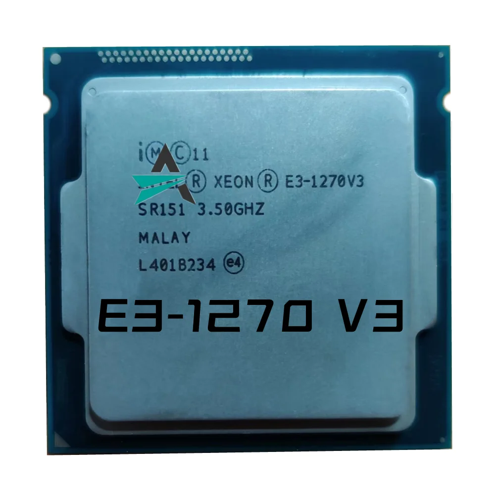 Original Xeon E3 1270 v3 E3 1270 v3 E3 1270v3 3.5 GHz Quad Core Eight ...