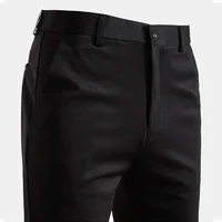 29-42 Men's Summer Thin Fashion Business Casual Suit Pants Long Pants Men's Elastic Straight Sleeve Formal Pants Plus Size 28-40 2