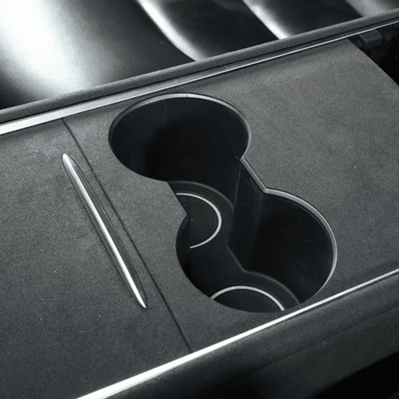 Luxurious Suede Center Console Protector Cover