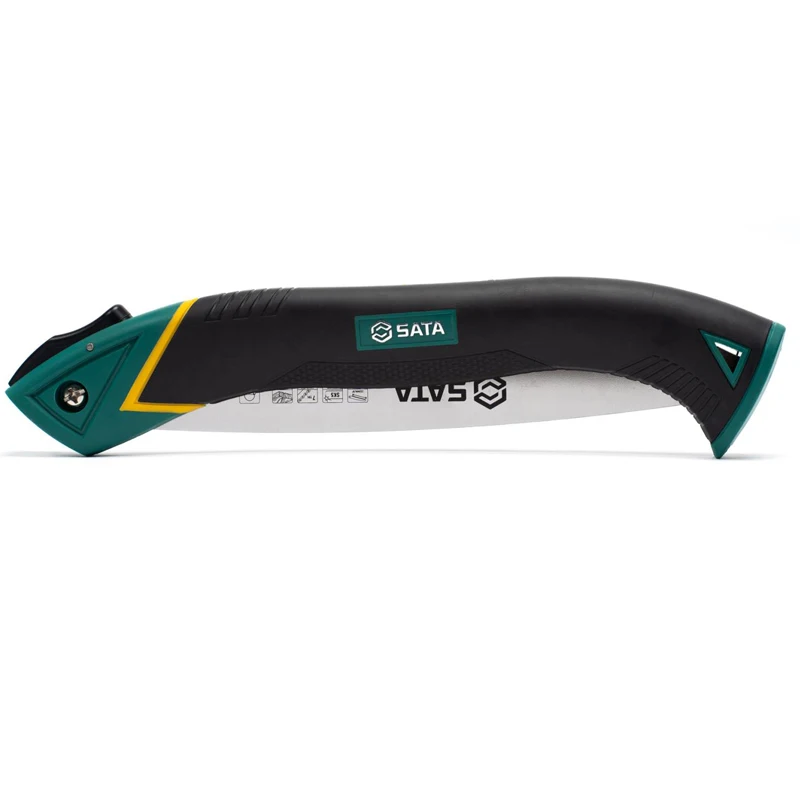 SATA 93526 Folding Hand Saw 9 Inches High Quality Materials Exquisite Workmanship Simple Operation Improve Work Efficiency